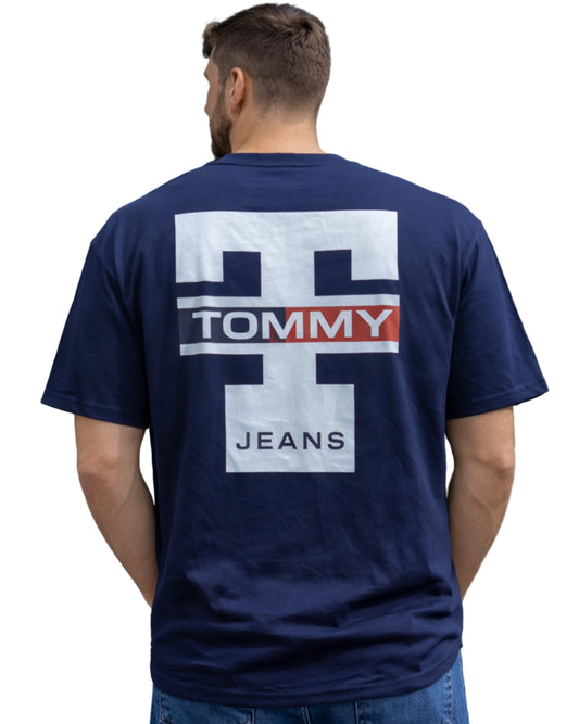 TOMMY JEANS Men Graphic Short Sleeve T-Shirt