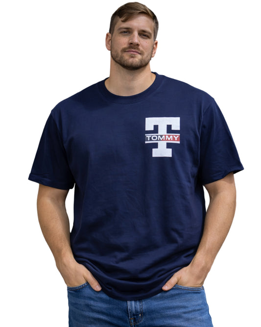 TOMMY JEANS Men Graphic Short Sleeve T-Shirt