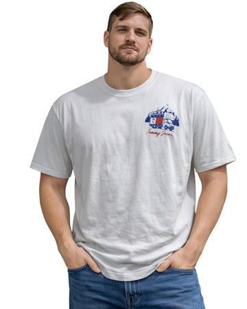 TOMMY JEANS Men Designed Short Sleeve T-Shirt