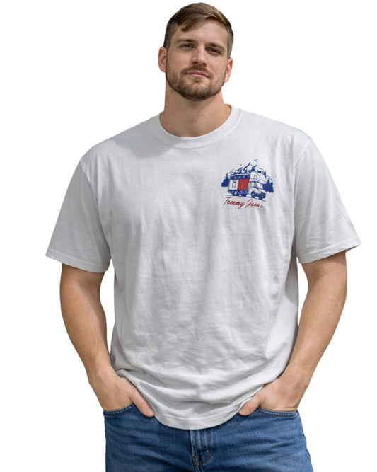 TOMMY JEANS Men Designed Short Sleeve T-Shirt