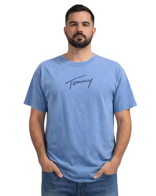 TOMMY HILFIGER Men Casual Short Sleeve T-Shirt