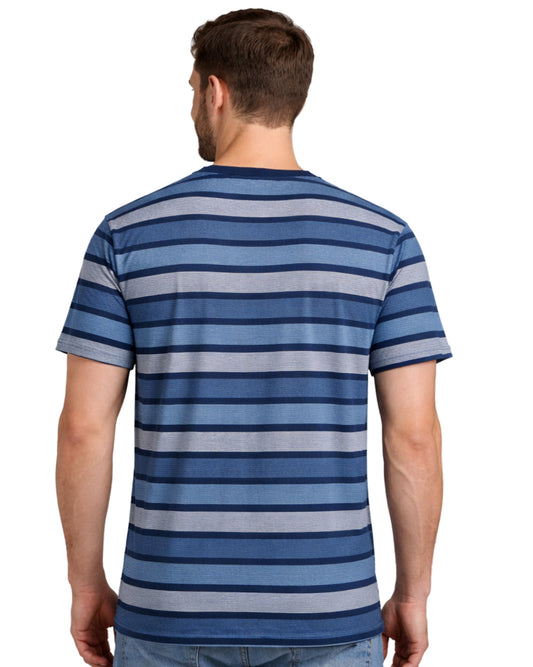 C & A Men Stripped Short Sleeve T-Shirt
