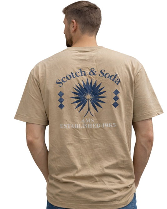 SCOTCH & SODA Men Basic T-Shirt