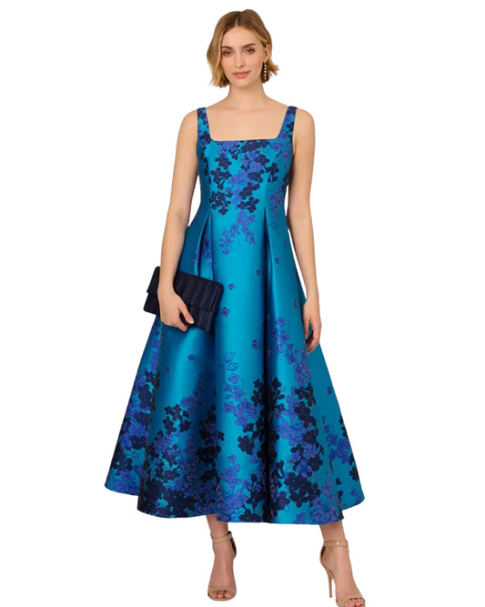ADRIANNA PAPELL Women Floral Flare Dress