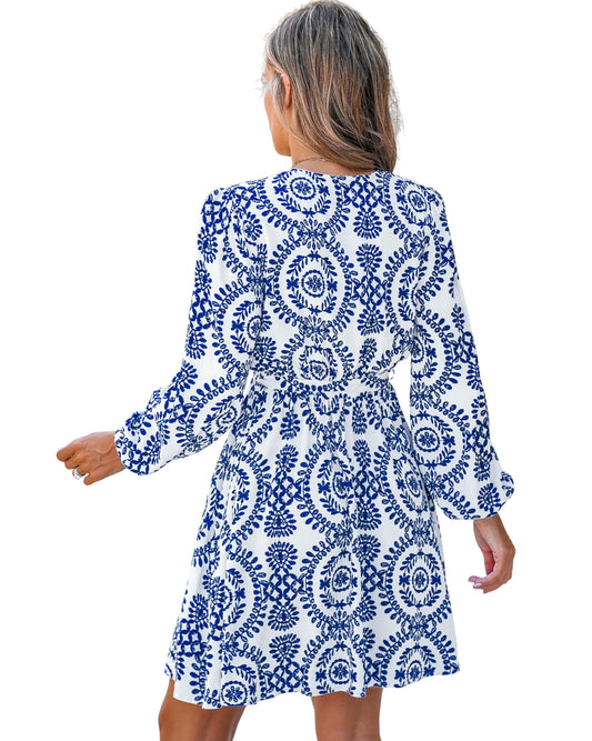 CUPSHE Women Long Sleeve Dress