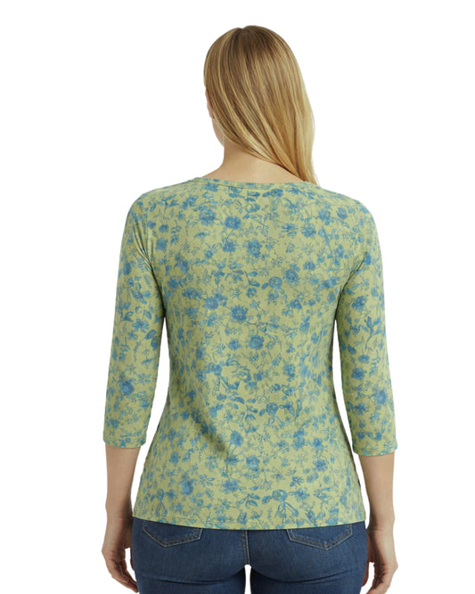 STYLE & CO Women Floral T-Shirt