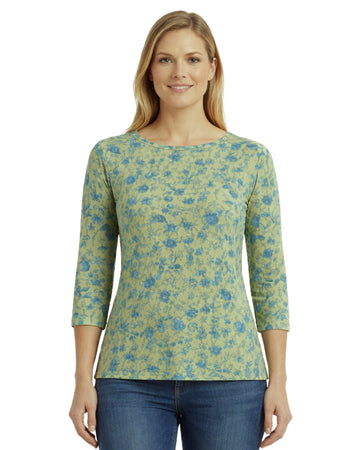 STYLE & CO Women Floral T-Shirt