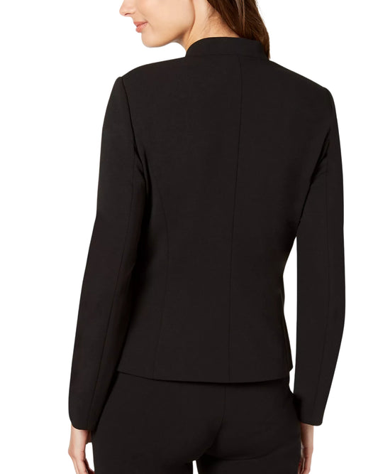 CK CALVIN KLEIN Women Petite Asymmetrical Blazer