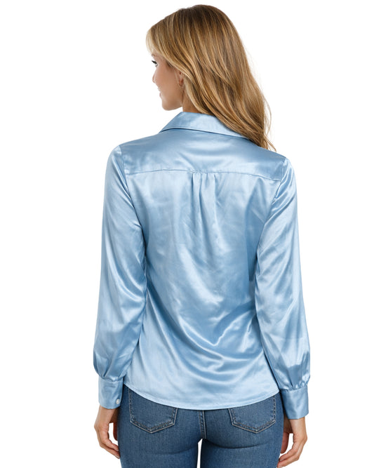 CECE Women Satin Stylie Shirt