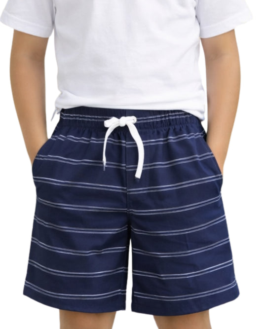 NAUTICA Kids Boys Stripped Short