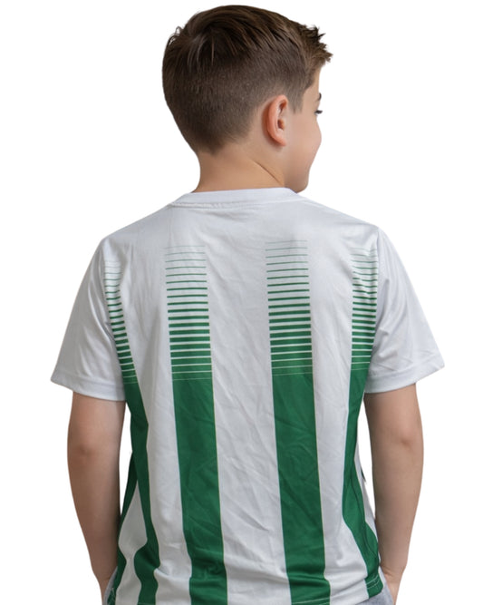 ADIDAS Kids Boys Stripped Short Sleeve T-Shirt