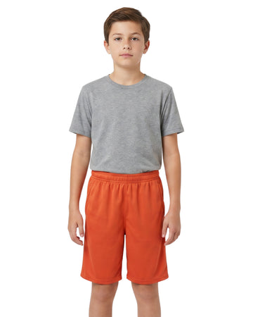 REAL ESSENTIALS Boys Mesh Sport Short