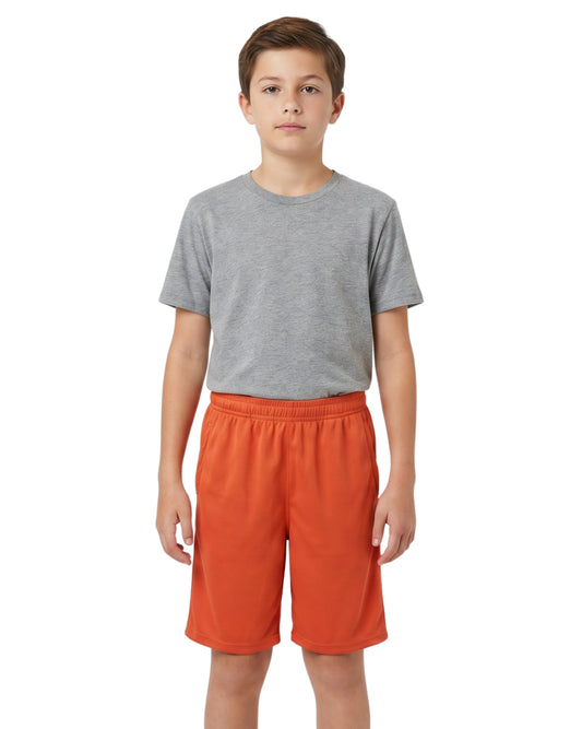 REAL ESSENTIALS Boys Mesh Sport Short