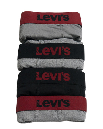 LEVI'S Men Stretch 4 Pack Boxer Brief