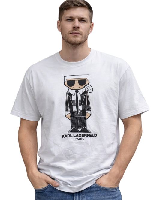 KARL LAGERFELD Men Casual Short Sleeve T-Shirt