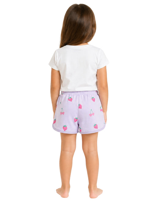 RUMI RYDER Kids Girls Designed Soft Short