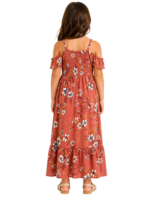 BAILEY LANE Girls Floral Rayon Dress