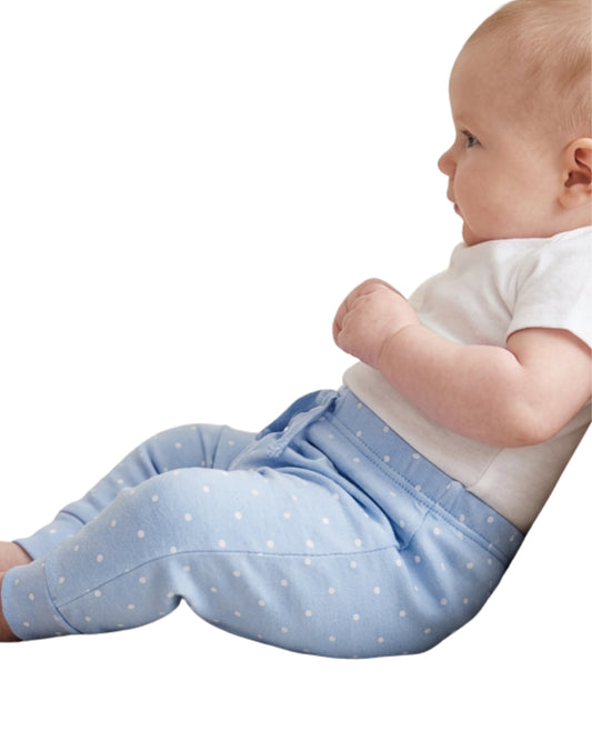 Baby Girls Designed Dots Pant