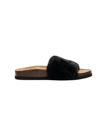 AERIE Women Faux Fur Slide Slipper