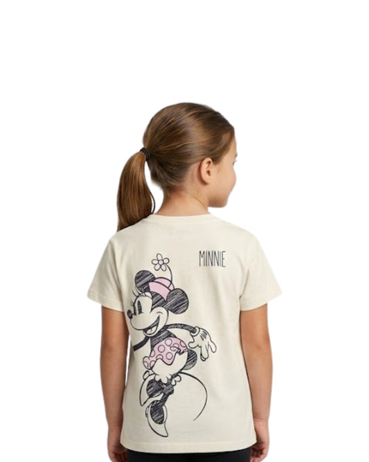 DISNEY Girls Mickey Minne Graphic T-Shirt