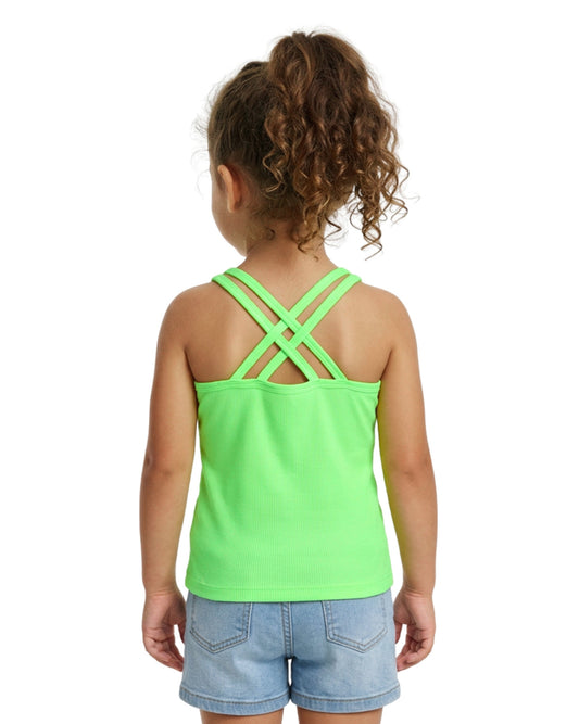 OKIE DOKIE Baby Girls Rib Casual T-Shirt