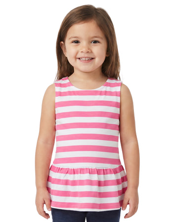 OKIE DOKIE Baby Girls Stripe T-Shirt