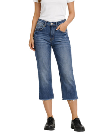 SILVER JEANS Women Luxe Capri Jeans