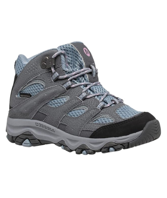 MERRELL Kids Girls Moab 3 Mid WtrpfWalking Sneakers