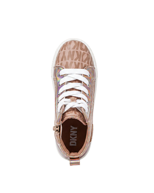 DKNY Girls High Top Stylish Shoes