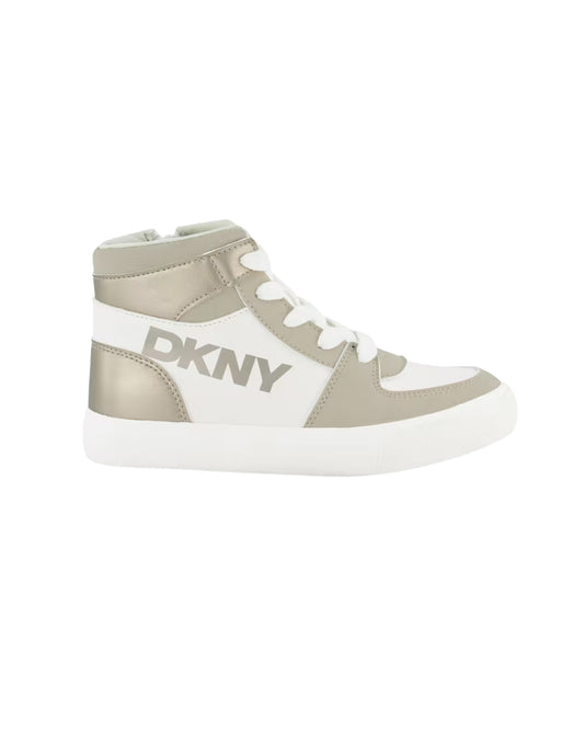 DKNY Girls Andee Alice High Top Sneaker