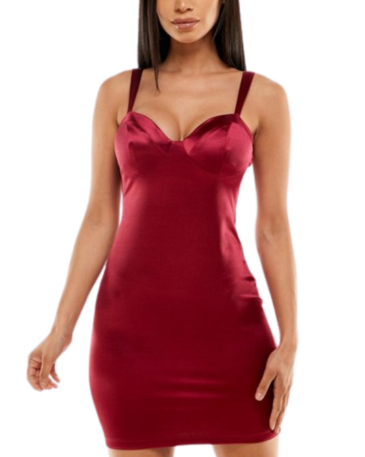 B.DARLIN Women Satin Bodycon Dress