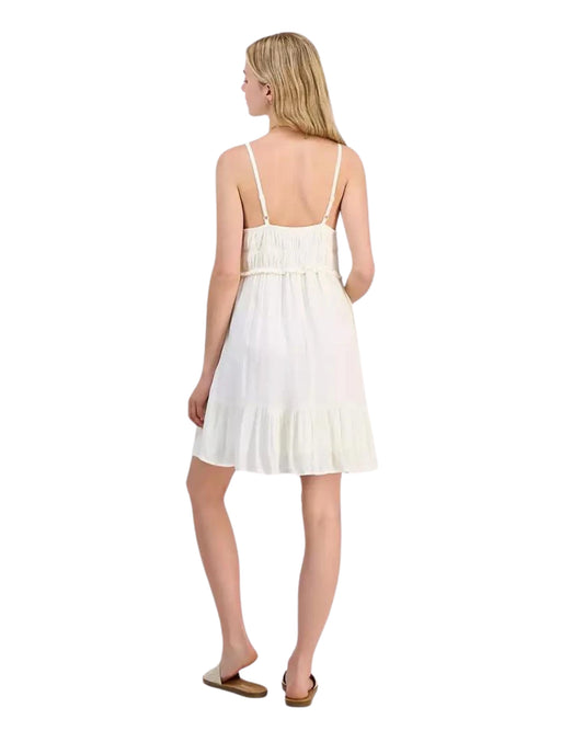 MADDEN GIRL Women Crochet Trim Mini Dress