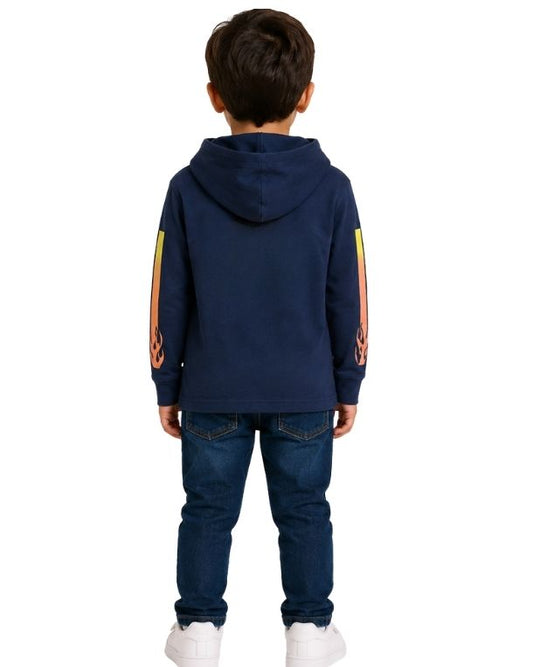 BILLA BONG Boys Flame Inspired Graphics Hoodie