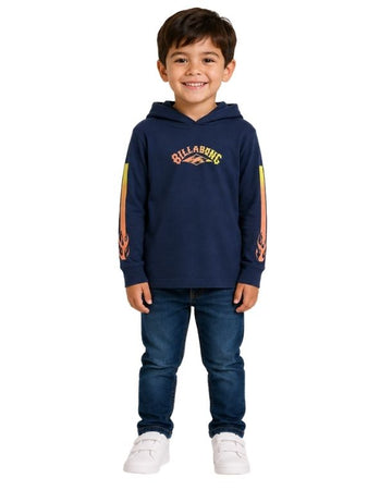 BILLA BONG Boys Flame Inspired Graphics Hoodie