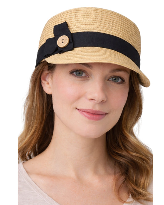 OIL & GAZ Woven Straw Construction Hat
