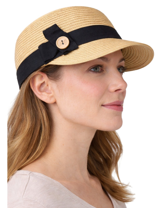 OIL & GAZ Woven Straw Construction Hat