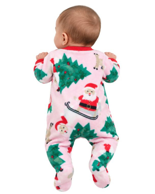 CARTER'S Girls Christmas Holiday Pattern Overall