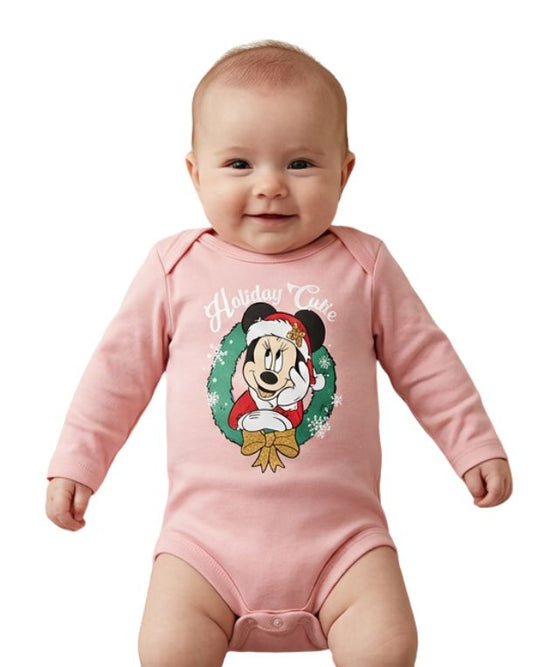 DISNEY Baby Girls Minnie Mouse Overall