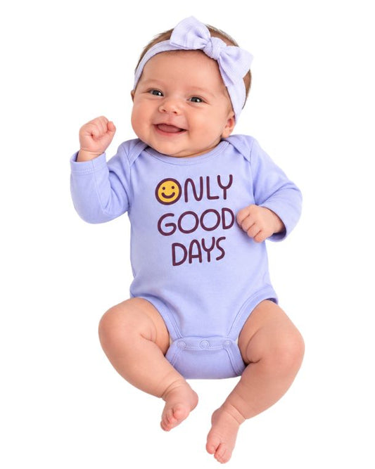 OKIE DOKIE Baby Girls Only Good Days Overall