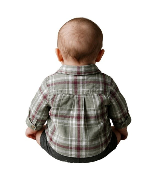 OKIE DOKIE Baby Boys Stripe Cotton Shirt
