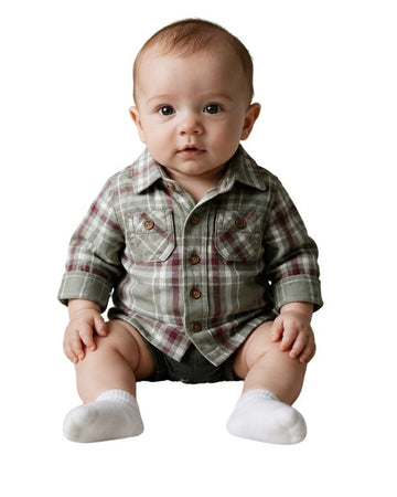 OKIE DOKIE Baby Boys Stripe Cotton Shirt