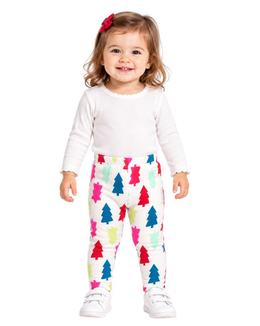 OKIE DOKIE Baby Girls Christmas Tree Pant