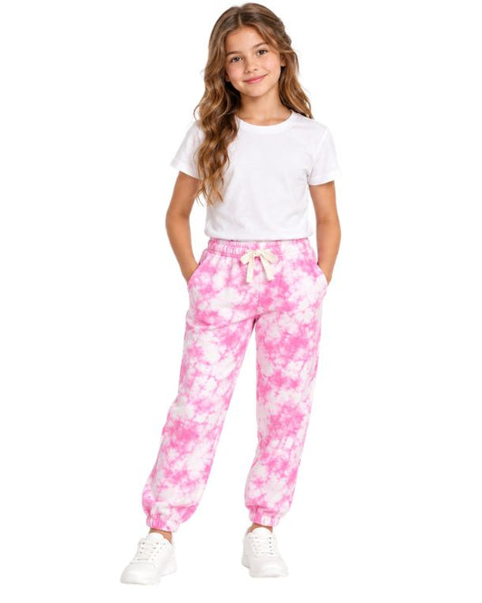 CAT & JACK Girls Tie Dye Casual Pant