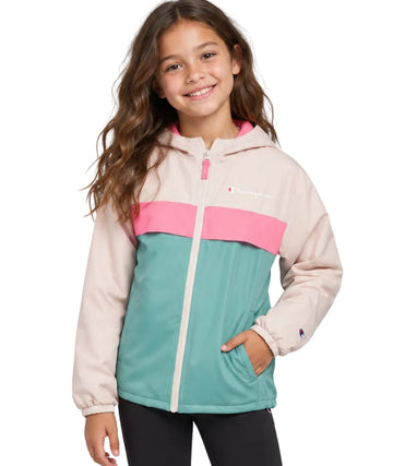 CHAMPION Kids Girls Designed Regular Jacket
