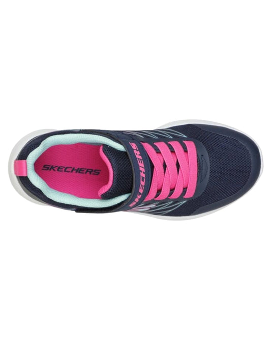 SKECHERS Kids Girls Microscepe Bold Sneaker