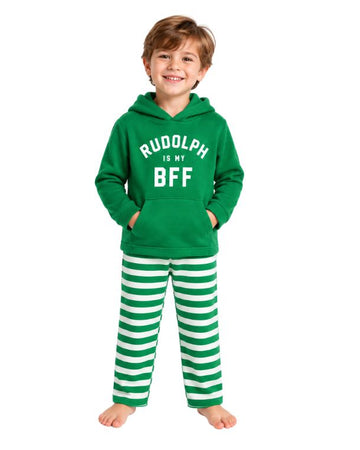 NORTH POLE Boys Rudolph Is My BFF Set 2 Pcs