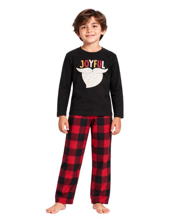 NORTH POLE Boys oyful Holiday Pyjama Set 2 Pcs