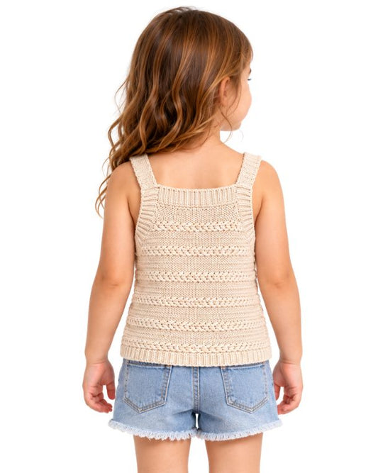 OKIE DOKIE Girls Plain Design T-Shirt