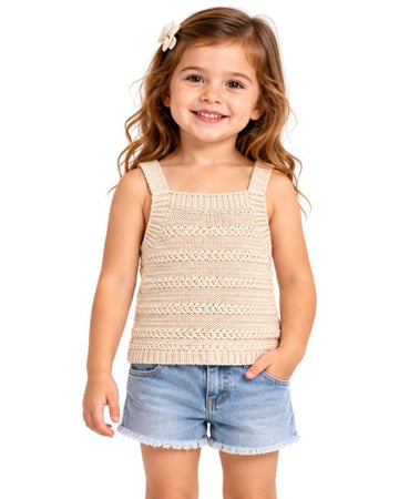 OKIE DOKIE Girls Plain Design T-Shirt