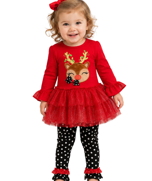 COUNTING DAISIES Baby Girls Designed Set 2 Pcs